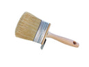 Latexborstel blond 3x7 cm  -hobby - houten steel