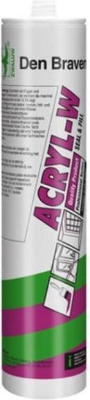 Zwaluw acrylaatkit-W Wit 310ml 12 STUKS