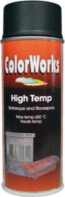Colorworks Hittebestendig Lakverf Zwart - 400 ml