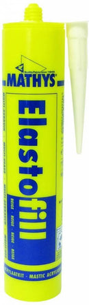 Mathys Elastofill Acrylaatkit - Wit - 310 ml