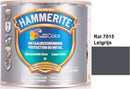 Hammerite Metaallak Lak- 2 in 1 ( primer en eindlaag) - metaal - RAL 9003 - Signaal wit - 1 l zijdeglans