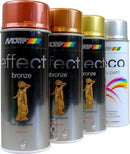 Motip effect 'bronslak' goud - 400 ml.
