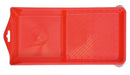 Verfbak kunststof 15,5 x 30 cm rood