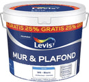 Levis Muur & Plafond Satin Wit / Blanc 8+2 L