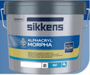 Sikkens Alphacryl Morpha - Afwasbare matte isolerende muurverf - RAL 9010 Puur Wit - 10 L
