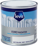 Levis Ferro Radiator Lak - Satin - Wit - 0.25L