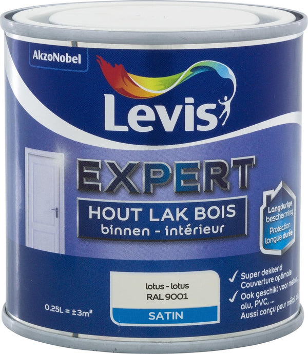 Levis Expert Houtlak Binnen - Satin - Lotus - 0.25L