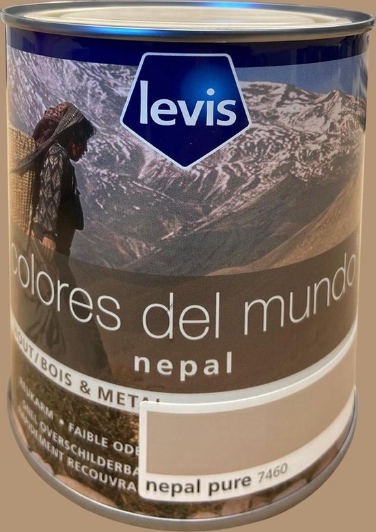 Levis Colores del Mundo Lak - Marrakech touch - Satin - 0,75 liter