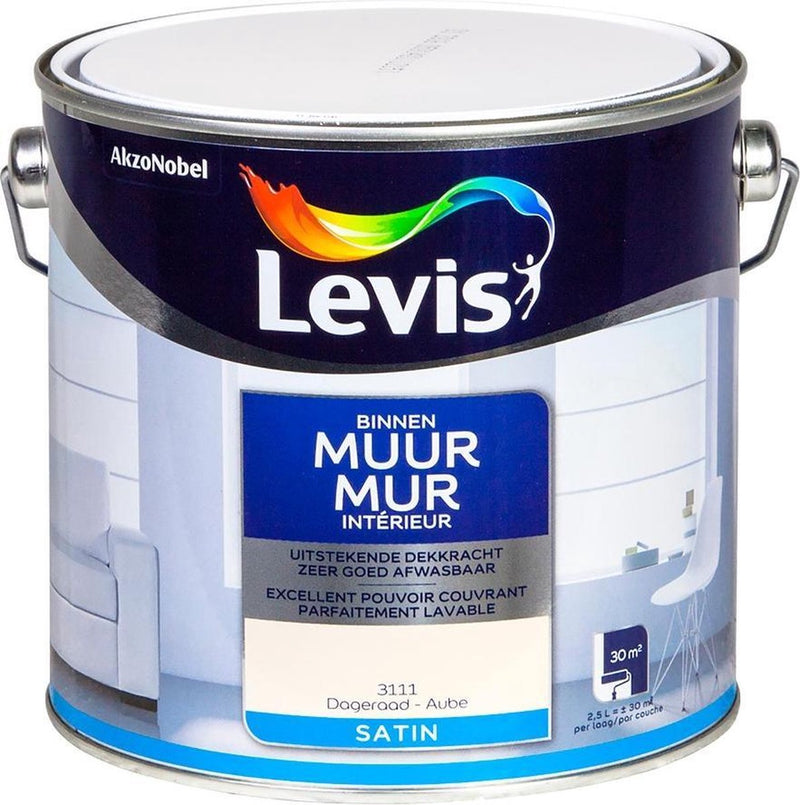 Levis Muur Binnen - Dageraad - Satin - 2.5L