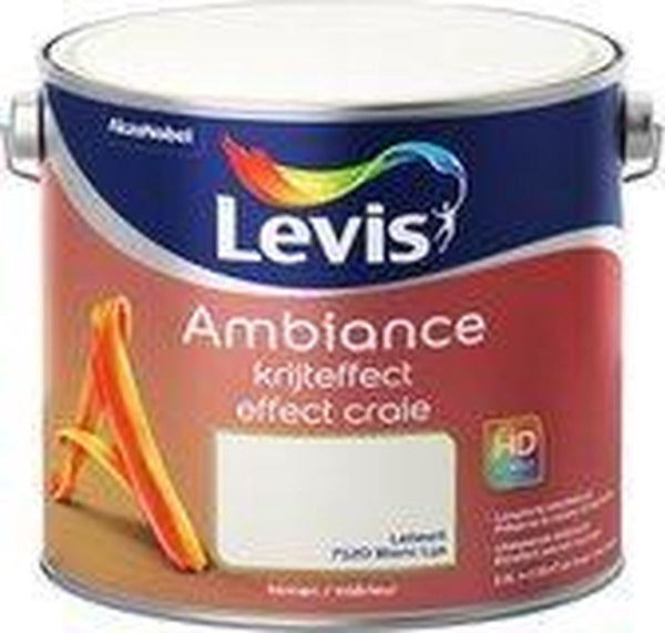 Levis Ambiance Muurverf - Krijteffect - Leliewit - 2,5L