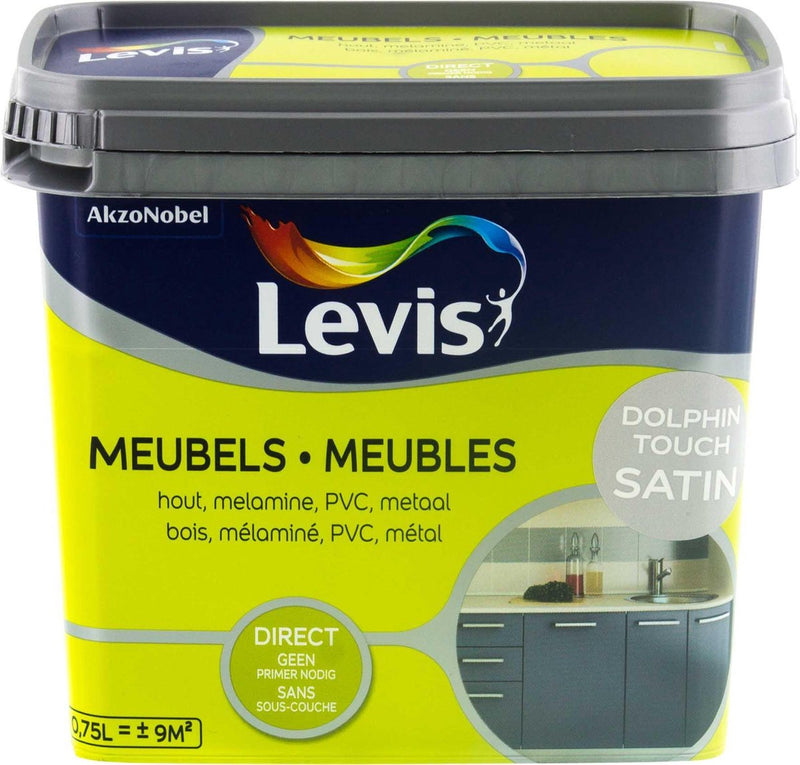 Levis Meubels Verf - Satin - Dolphin Touch - 0.75L