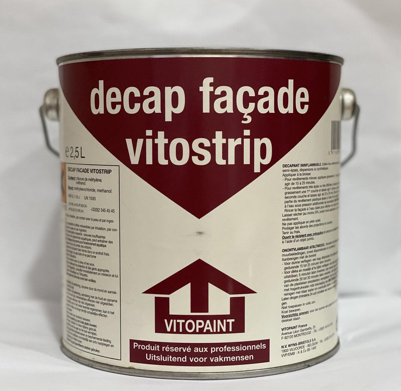 VITOPAINT - Decap Façade Vitostrip - Afbijtmiddel - 2.5L