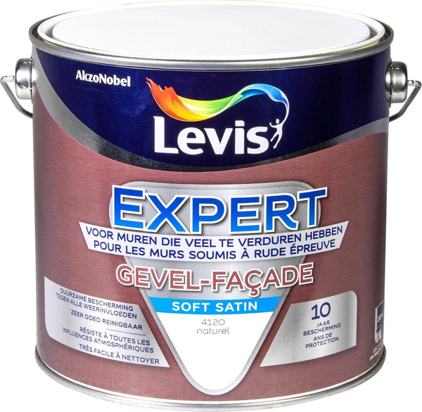 Levis Expert Gevelverf-Façade - Soft Satin - Naturel - 2.5L