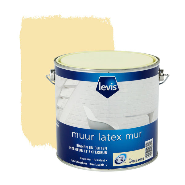 Levis Muur Latex mat amber 2,5 L