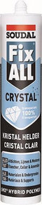 Soudal Fix All Crystal transparant 290ml -12 STUKS