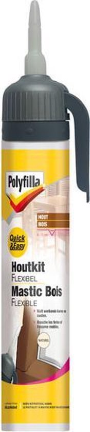 Polyfilla EOL  QUICK & EASY HOUTKIT NATUREL 300 GR