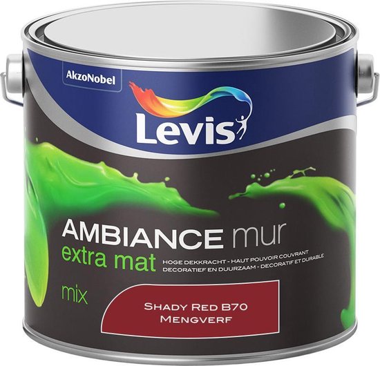 Levis Ambiance Muurverf - Extra Mat - Shady Purple C70 - 2,5L