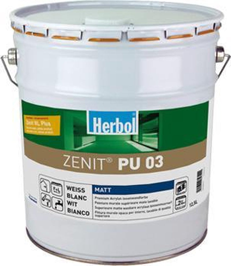 Herbol Zenit PU 03 - Wit Mat 1L