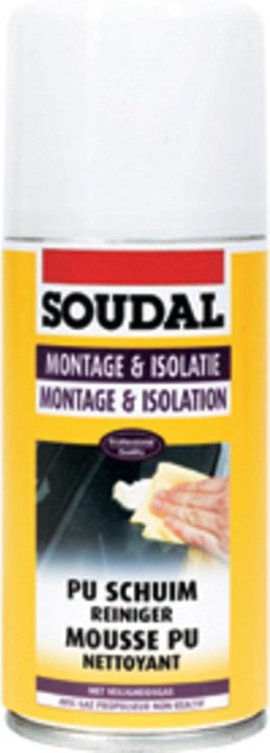 Soudal reiniger pu-schuim 150 ml