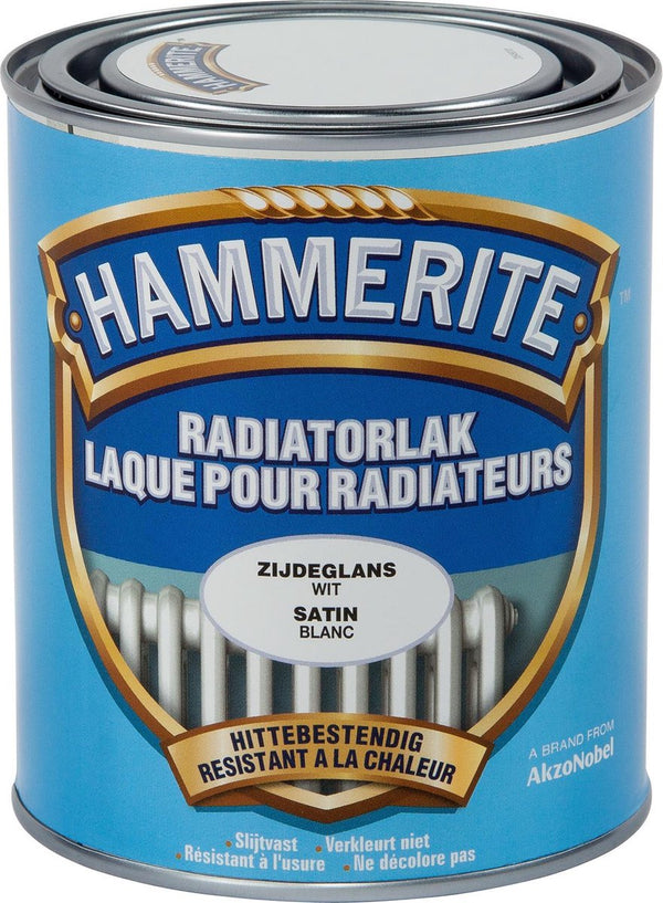 Hammerite Radiatorlak - Wit - 0.75L