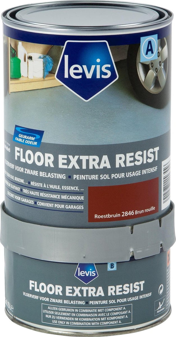 Levis Floor - Extra Resist - Roestbruin - 0.75L