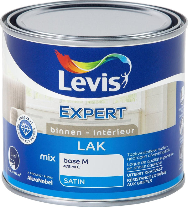 Levis Expert Houtlak Binnen Satin Mix 0,5L Medium