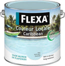 Flexa Couleur Locale Muurverf Ecosure Caribbean 2.5 L 3025 Zacht Aqua