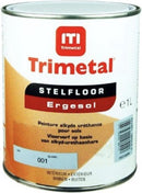 Trimetal Stelfloor Ergesol - Binnen&Buiten - Vloerverf - "WIT" - 1L