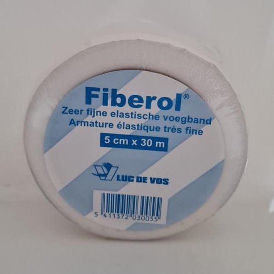 Fiberol zeer fijne elastische voegband 5cm x 30m