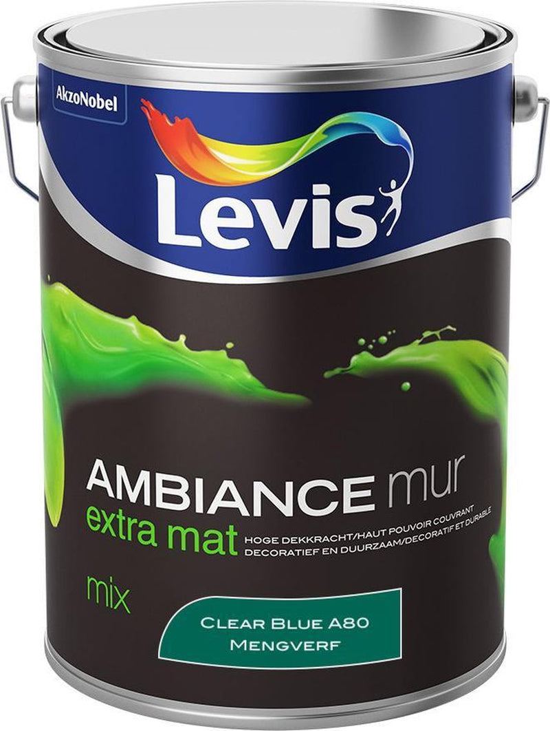 Levis Ambiance Muurverf - Extra Mat - Clear Grey C20 - 5 L