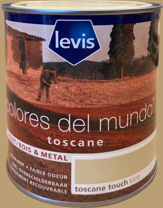 Levis Colores del Mundo Lak - Toscane touch - Satin - 0,75 liter