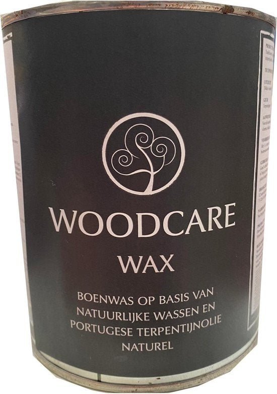 WOODCARE WAX - Boenwas op basis van natuurlijke wassen en portugese terpentijnolie - wit 1L