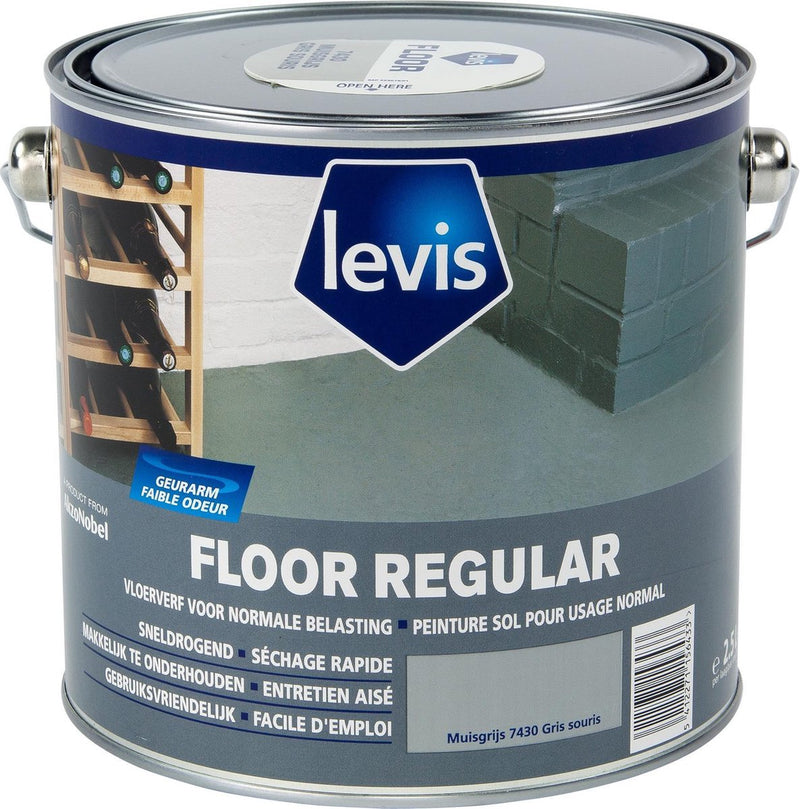 Levis Floor Regular - Muisgrijs - 2.5L