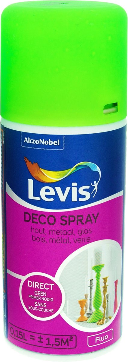 Levis Deco Spray - Pink Fluo - 0,15L