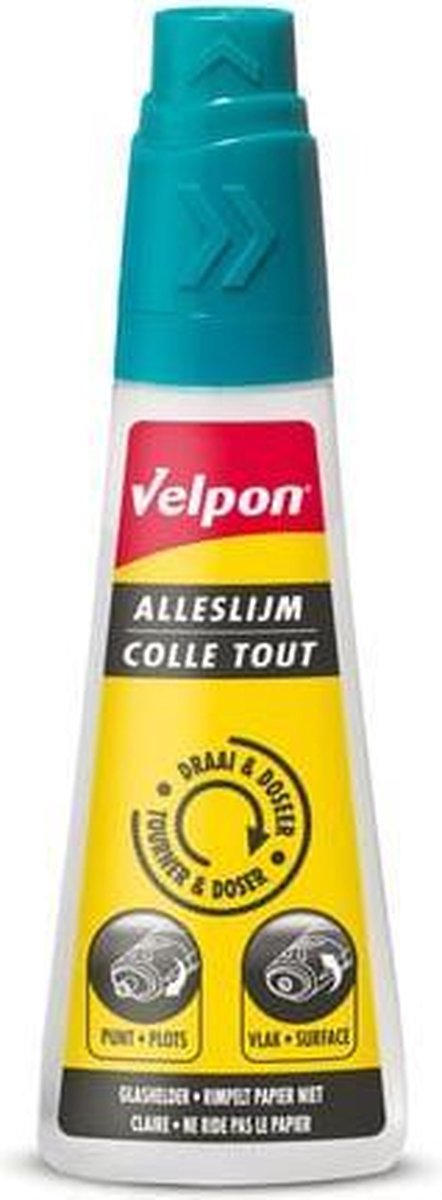 Alleslijm Velpon 90ml Draai & - Doseer