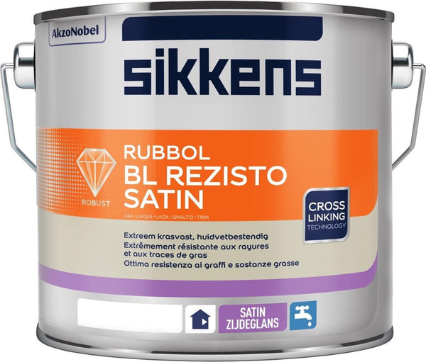 Sikkens Rubbol BL Rezisto Satin Wit, 1 Liter