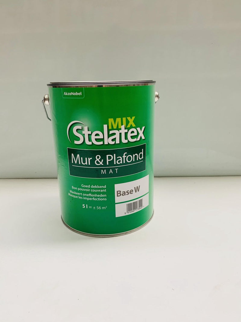 Stelatex Muur & Plafond mat-5l-Wit