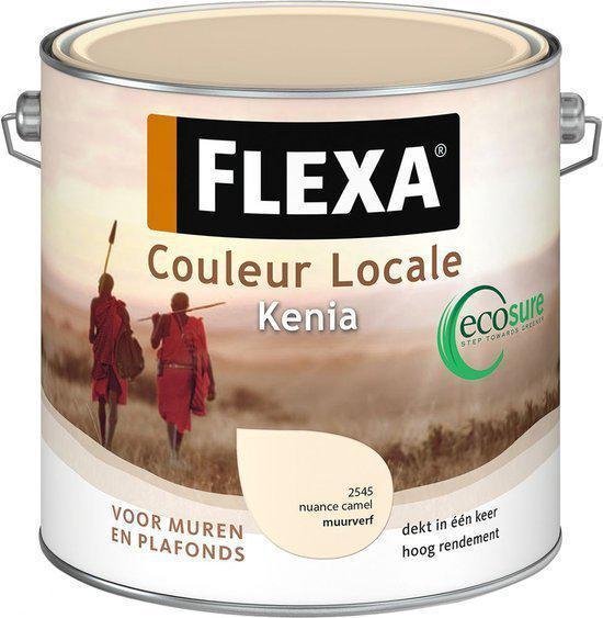 Flexa Couleur Locale Muurverf Ecosure Kenia 2.5 L 4545 Midden Camel