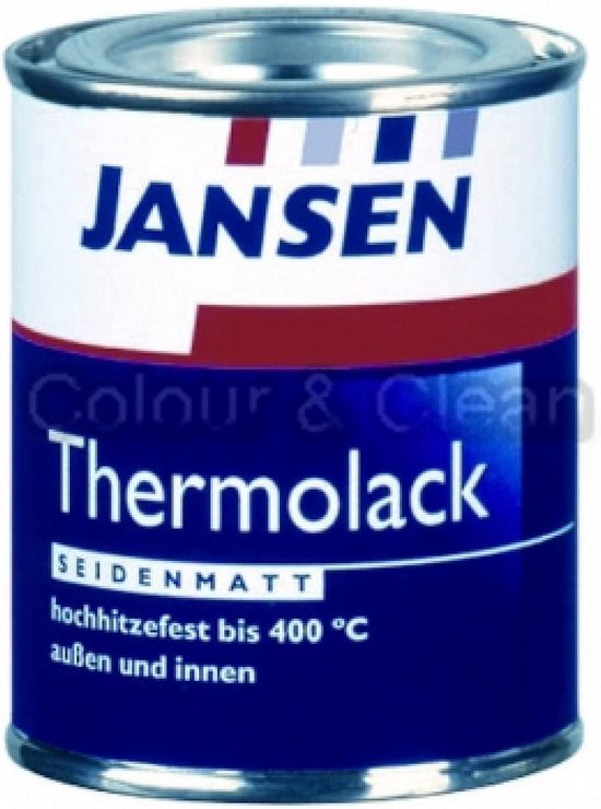 JANSEN Thermolak 125 ml zwart