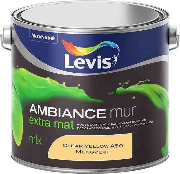 Levis Ambiance Muurverf - Extra Mat - Clear Red A50 - 2,5 L