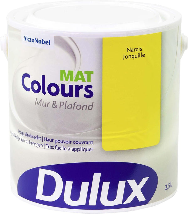 Dulux Colours Mur & Plafond Mat Narcis 2,5L