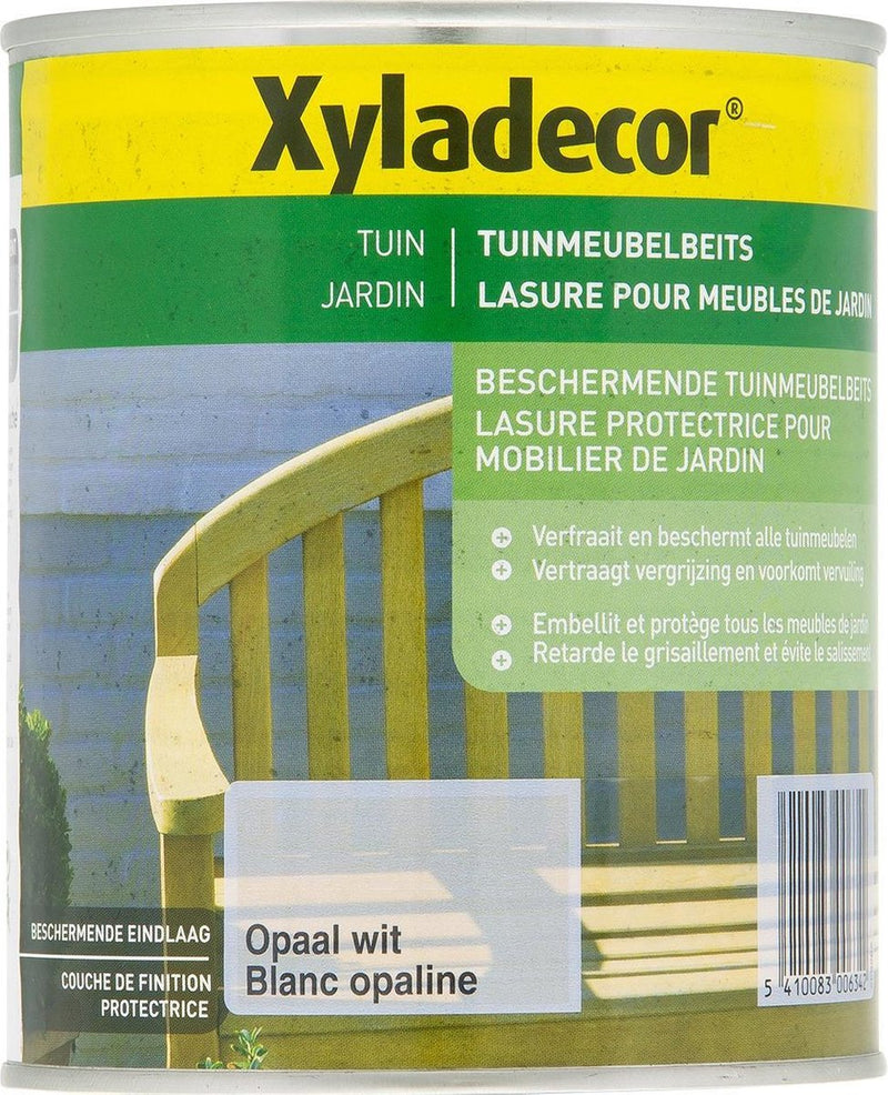 Xyladecor Tuinmeubelbeits - Opaalwit - 1L