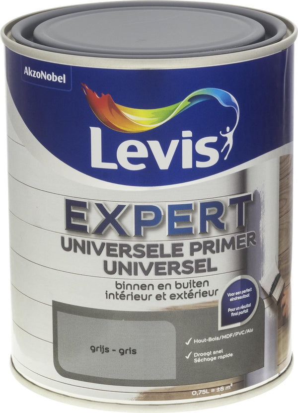 Levis Expert Universele Primer - Grijs - 0.75L