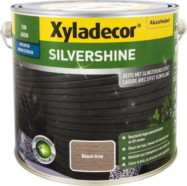 Xyladecor Silvershine Houtbeits - Beach Grey - 2,5L