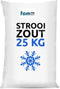 Strooizout/dooizout - 25KG Wit zak -Famsalt -De Icing strooizout om opritten en paden ijs- en sneeuwvrij te houden.