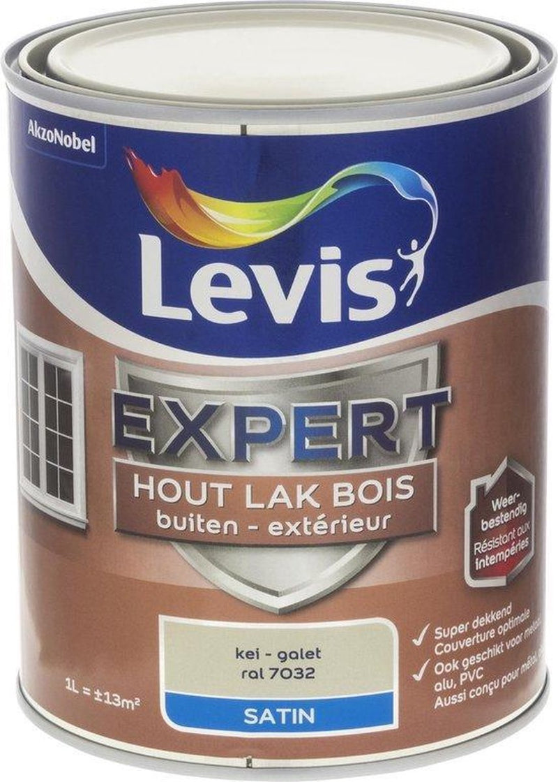 Levis Expert Lak Buiten - Satin - Kei - 1L