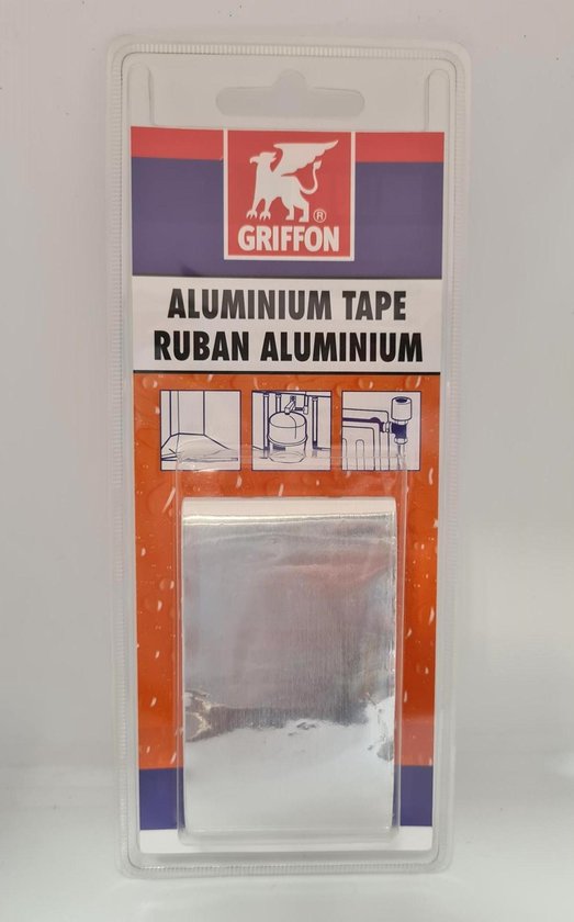 Griffon Aluminium Tape 3 m x 5 cm