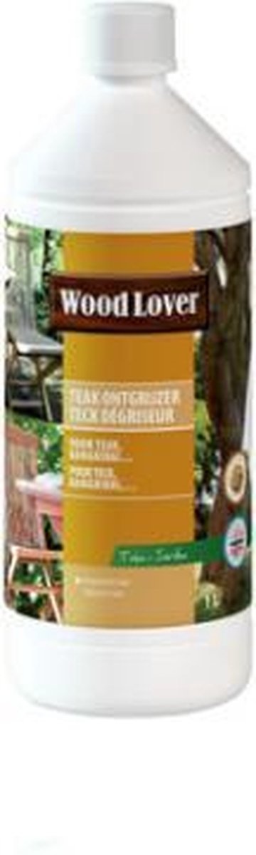 WoodLover reiniger en ontgrijzer teak 1L