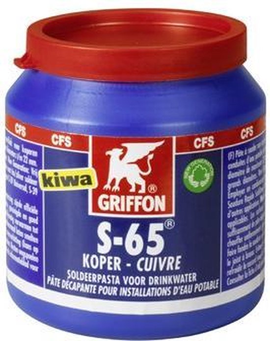 Griffon CFS zachtsoldeerpasta S65 Kiwa (200gr)