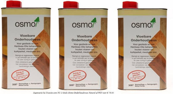 Osmo Onderhoudswas WIT 3087 1L